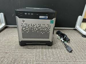 S888)hp TPS-W003 ProLiant MicroServer Gen8 サーバ　『HDDなし』 電源ACアダプター付属 通電確認 現状品