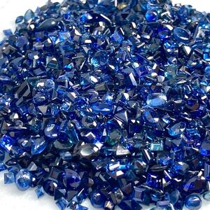 1円〜!!小粒大量!!（天然サファイアおまとめ200ct）j 約40g ルース 裸石 宝石 jewelry コランダム sapphire w4 ま153