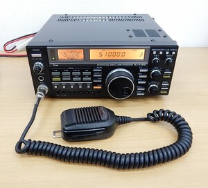 【中古動作品・現状品】★ICOM アイコム 無線機 IC-575D 28/29/50MHz オールモード トランシーバー ★HM-12マイク DCコード付