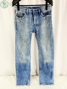 2406601671　♭ DIESEL ディーゼル SAFADO WASH 008E7 ジーンズ ダメージ加工 パンツ デニム W30/L30 メンズ 中古