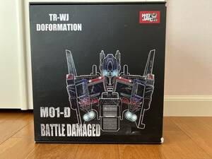 開封済 美品 WEIJIANG TR-WJ DOFORMATION M01-D BATTLE DAMAGED 非正規 TF ムービー オプティマスプライム