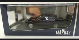 BA5 1/43 プレリュード Si 1987 前期型 マジソン ブルーパール ポストホビー MARK43 PM4362BL マジソンブルーパール ネオヒストリー