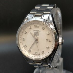 タグホイヤー TAG HEUER 腕時計 動作品 WV1411.BA0793（カレラ　13Pダイヤ） レディース 4454064