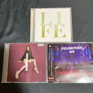 【3枚セット】JUJU / SO DELICIOUS SO GOOD,I,LIFE / CD ※ケース新品に交換済み