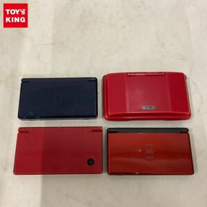 1円〜 動作確認/初期化済 箱無 ニンテンドーDS Lite USG-001 クリムゾン/ブラック DSi TWL-001(JPN) 本体 レッド 他