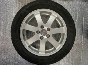 ボルボ　VOLVO　純正　タイヤ付き　アルミ　ホイール　6.5J × 16 × 52.5　205/55 R16　1本　16インチ　30671412　No.2168