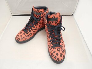 【PUMA】プーマ×ハウス　オブ　ハックニーコラボ　ミドルカットスニーカー　サーモン　パンサー29cm　SY02-XK0