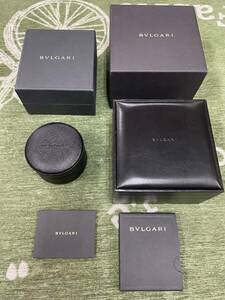 Bulgari ブルガリ BOX 2個セット 冊子など【現状】