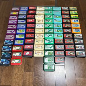 【1円スタート】ファミコンソフト　まとめてセット