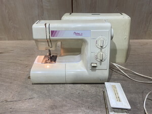 【２５－６０】JANOME ジャノメ Plaire10 ミシン MODEL637 手工芸 ハンドクラフト 家庭用ミシン 長期保管品 ジャンク品