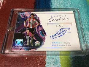 25枚限定 ギャレスベイル panini impeccable soccer オンカード 直筆サイン SOUTHAMPTON GARETH BALE サウサンプトン