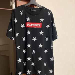 ☆play boy☆半袖Tシャツ ☆黒☆サイズＭ