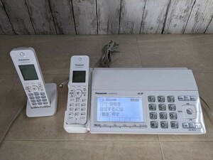 Panasonic/パナソニック パーソナルファクス KX-PZ720DL-W 子機付き FAX電話