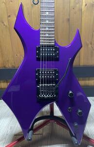 B.C.Rich USA Custom Shop Warlock 80 Kahler/Sapphire Purple/中古美品/全国一送料無料