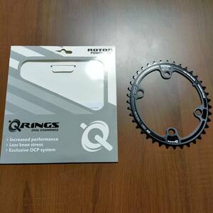 Q-RINGS 39T BCD110mm 4穴　シマノ　SHIMANO　ROTOR ローター　ALDHU　