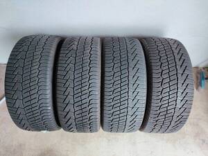 255/45R19バリ山9分山 送安ベンツSクラスW223 コンチNC6高級スタッドレスタイヤ 255/45ZR19 255-45-19 245/45R19 アウディ ポルシェ A6A7A8