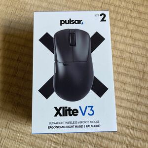 ロジクール Logicool Pulsar size2 Xlite V3 ゲーミングマウス PAW3395