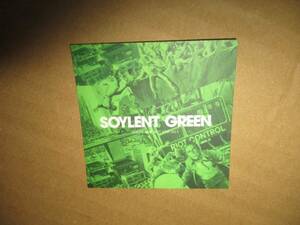 ソーダ購入者先着特典ステッカー ソイレント・グリーン Soylent Green リチャード・フライシャー Richard Fleischer チラシ2枚おまけ