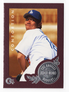 レア！【野茂英雄 ／ Hideo Nomo】1996 Fleer E-XL #213 ★ Los Angeles Dodgers ドジャース