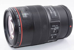 【外観特上級】CANON キャノン EF 100mm F2.8 L IS USM MACRO　#j4855