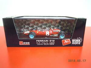 ★絶版希少！1/43 ブルムBRUMM/FERRARI 512 ITALIA GP 1965 #8★