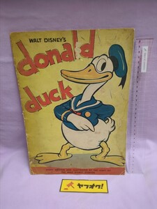 ビンテージ　アンティーク　ディズニー　ドナルドダック　ミッキー　絵本　アメコミ　1935 古書　レア　初期