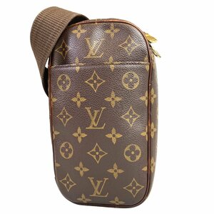 【1円～】ルイヴィトン LOUIS VUITTON ショルダーバッグ モノグラム ポシェット・ガンジュ M51870 ユニセックス メンズ ヴィンテージ