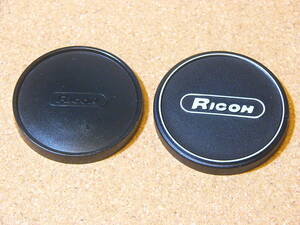 Ricoh リコー 純正レンズキャップ 被せ式 2種セット (良品) 取付サイズ：約51ｍｍ /約54mm 