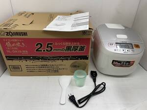 送料無料h1051 象印 ZOJIRUSHI マイコン 炊飯ジャー 極め炊き NL-DA18 1.8L ホワイト 家庭用 家電