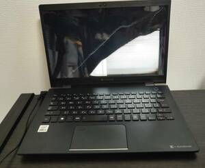 10世代) 東芝 dynabook G83/FS Core i5 10th Gen / 8GB 液晶破損　現状渡し　ジャンク