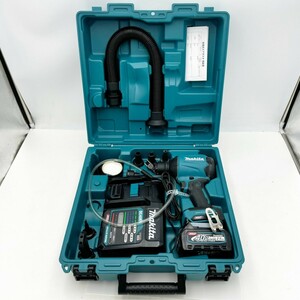 マキタ makita 充電式エアダスタ AS001G 40Vmax 2.5Ah ブラシレスモータ 粉飛ばし 清掃 工具 電動工具 ケース/バッテリー付 【DJ1038】