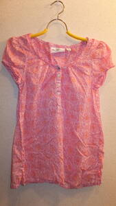 ★H&M★Ladies Tops size10 エイチアンドエムレディーストップスサイズ10 USED IN JAPAN ピンク　EUR40