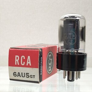 RCA 6AU5GT ブラックプレート 未使用 元箱入