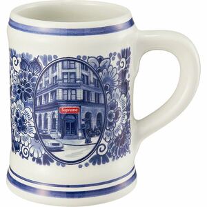 【新品未使用】21SS 新作 新品 SUPREME シュプリーム Royal Delft 190 Bowery Beer Mug ロイヤルデルフト マグカップ 小物 即決早い者勝ち