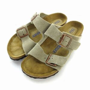 ビルケンシュトック BIRKENSTOCK アリゾナ Arizona LEVE Taupe 0951303 サンダル スエード ベルト 36 23cm ベージュ /EA レディース