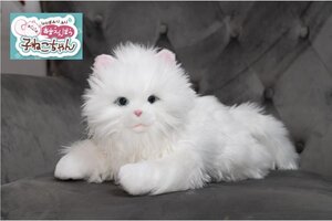 あなたのパートナー しっぽふりふり あまえんぼう 子ねこちゃん デジレクト ぬいぐるみ おもちゃ ロボット 高齢者 お年寄り