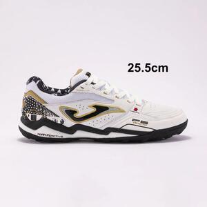 箱有 Joma (ホマ) FS Reactive TF フットサル シューズ 25.5cm (EU40) WHITE | futsal リアクティブ ターフ 人工芝用 白