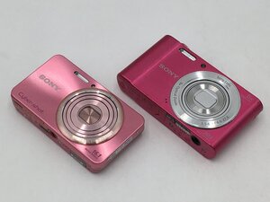 ♪▲【SONY ソニー】コンパクトデジタルカメラ 2点セット DSC-W570/810 まとめ売り 0114 8