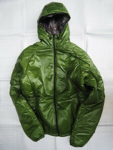 ラス1*Enlightened Equipment Torrid APEX Jacket US/S(日本M) 緑*米ULハイカーに人気の化繊インサレーション(検)マイクロパフ 山と道 JMW