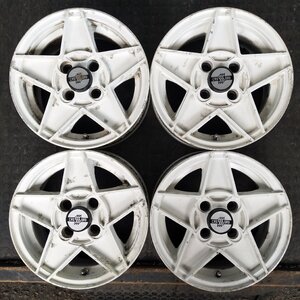 A12-77【4本価額】【13×5.5J 4x100 ET+38 ハブ62】COPRO・旧車等・店頭引取可能・適格請求書発行可能