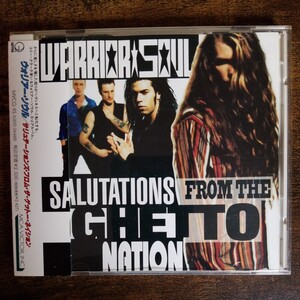 【国内盤CD帯付き】ウオリアー・ソウル　ゲットー・ネイション　WARRIOR SOUL SALUTATIONS FROM THE GHETTO NATION 1992年国内初版 管理J 