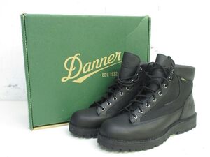 Q153-N37-2517 Dannar ダナー フィールド ブーツ D121003 27cm ブラック GORE-TEX 現状品1