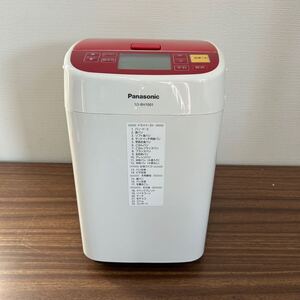 OYF364 Panasonic パナソニック SD-BH1001 ホームベーカリー 1斤タイプ レッド パン焼き機 家庭用 2017年製 通電のみ確認