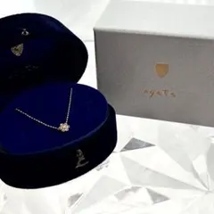 agate  ダイヤモンドネックレス　0.08ct  アガット