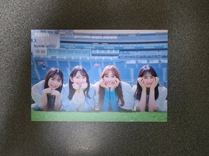 ポストカード　佐々木久美・金村美玖・上村ひなの・藤嶌果歩（日向坂46）【HMV&BOOKS online限定特典】 BRODY (ブロディ) 2023年 6月号