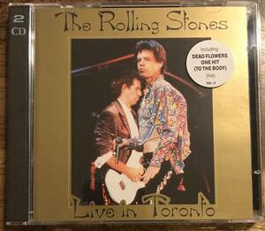 The Rolling Stones / ローリングストーンズ / Live In Toronto / 2CD / Pressed CD / CNE Stadium 1989 September 3 / Excellent Soundbo