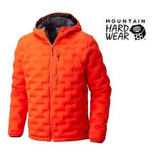 【新品未使用・送料無料】mountain HardwearストレッチダウンDSフーデッドジャケット サイズM / マウンテンハードウェア ★定価45100円