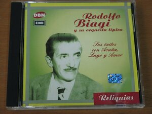 CD Rodolfo Biagi - Sus exitos con Acuna, Lago y Amor 輸入盤 中古品