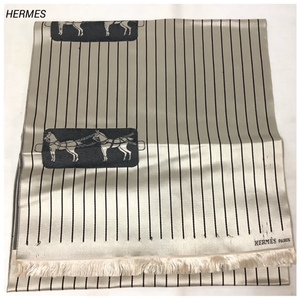 HERMES エルメス シルク スカーフ 