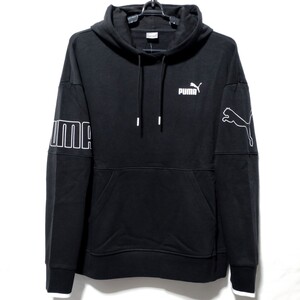 特価/未使用【サイズ=XL(LL)】puma/プーマ/レディス/裏毛/スウェット/パーカ/胸囲=87～91cm/black